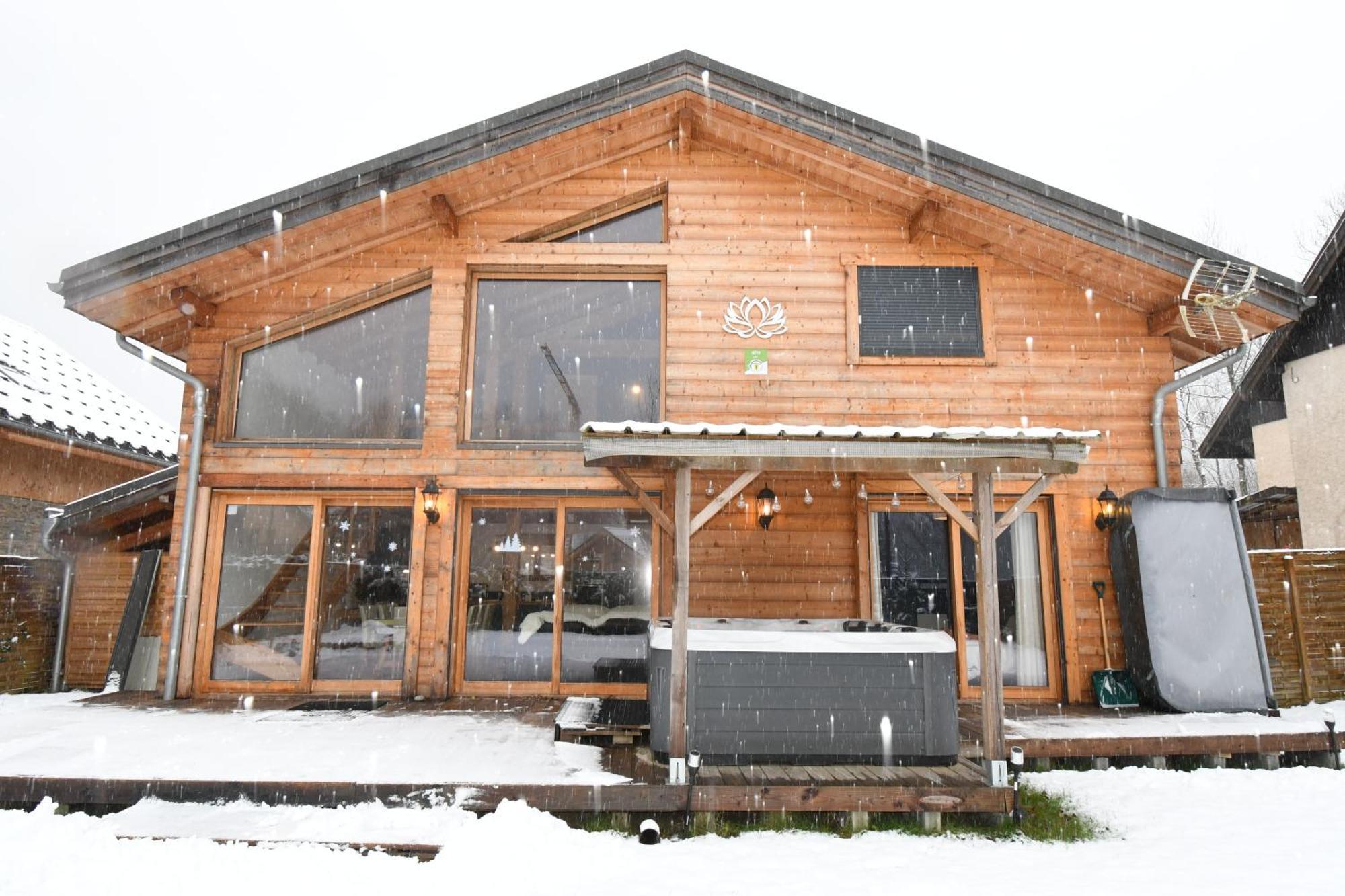 Chalet Le Lotus Blanc Les Deux Alpes Dış mekan fotoğraf
